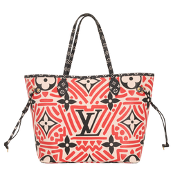 Limited Edition Neverfull MM, Canvas, Red/Beige/Black, P, 1*